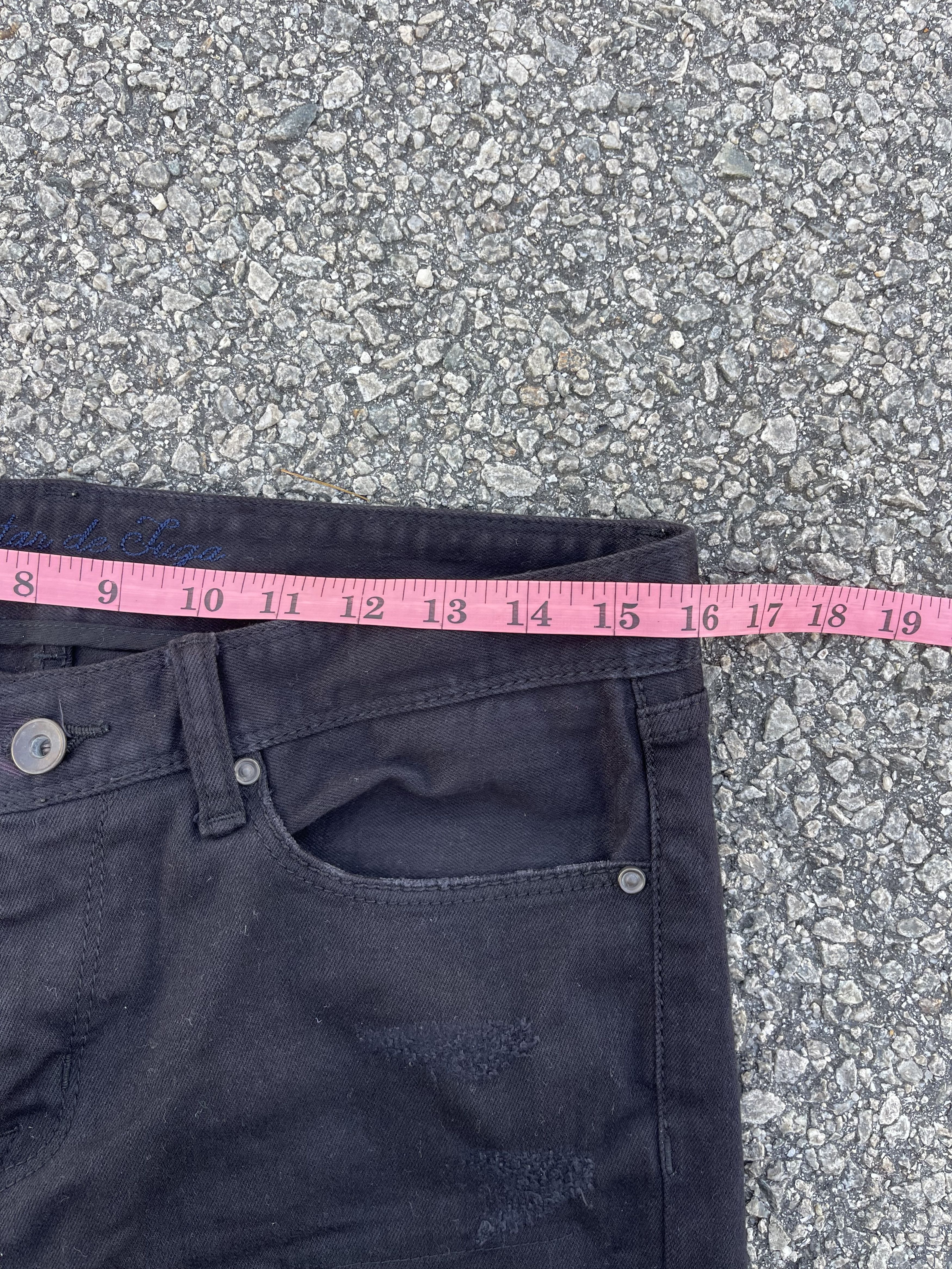 GOSTAR DE FUGA × If Six Was Nine × Le Grande Bleu (L.G.B.) Gostar de fuga Rip Off Distressed Travis Scott Size US 31 - 10 Thumbnail