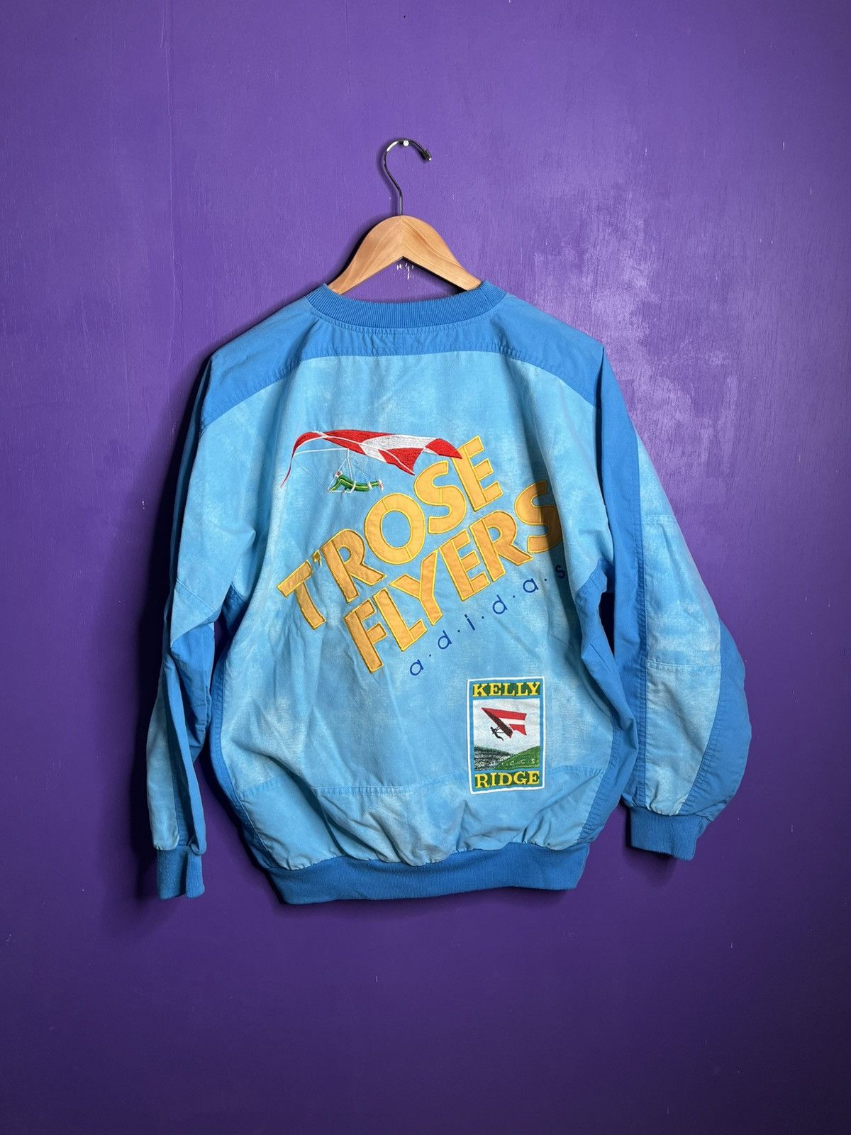 Adidas × Vintage Vintage 80s Adidas ridge lift gliding sweatshirt Size US L / EU 52-54 / 3 - 2 Thumbnail
