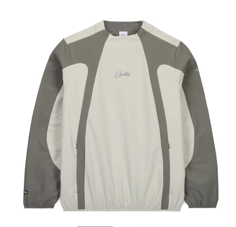 Corteiz × Nike Nike x Corteiz Mid Layer NRG Pullover White Grey 