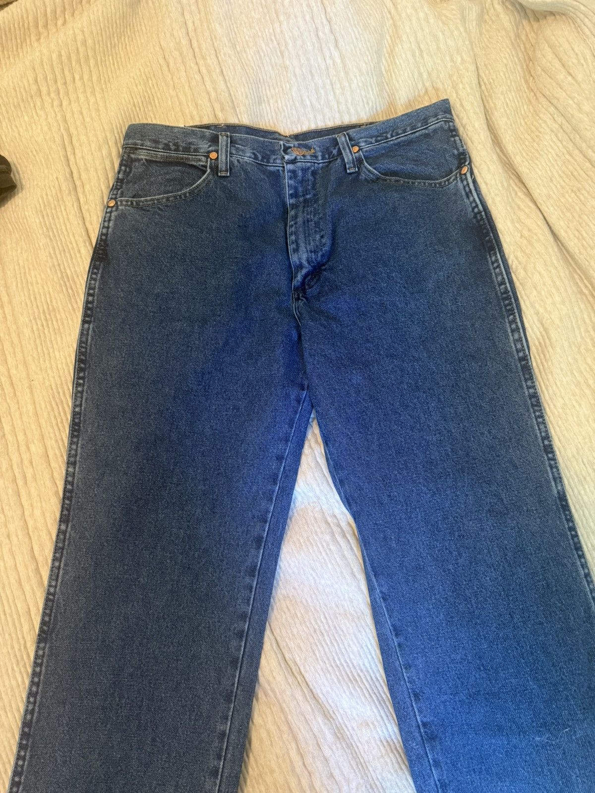 Wrangler Wrangler Cowboy Cut Jeans - Slim - 34x32 Size US 34 / EU 50 - 3 Thumbnail