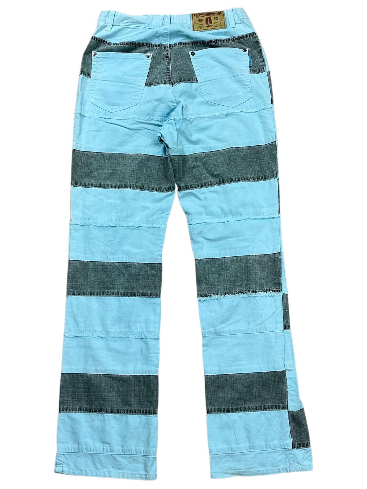 Angel Blue × Hysteric Glamour × Japanese Brand 2000s Angel Blue - Patchwork Hagi Pants Size US 29 - 2 Thumbnail