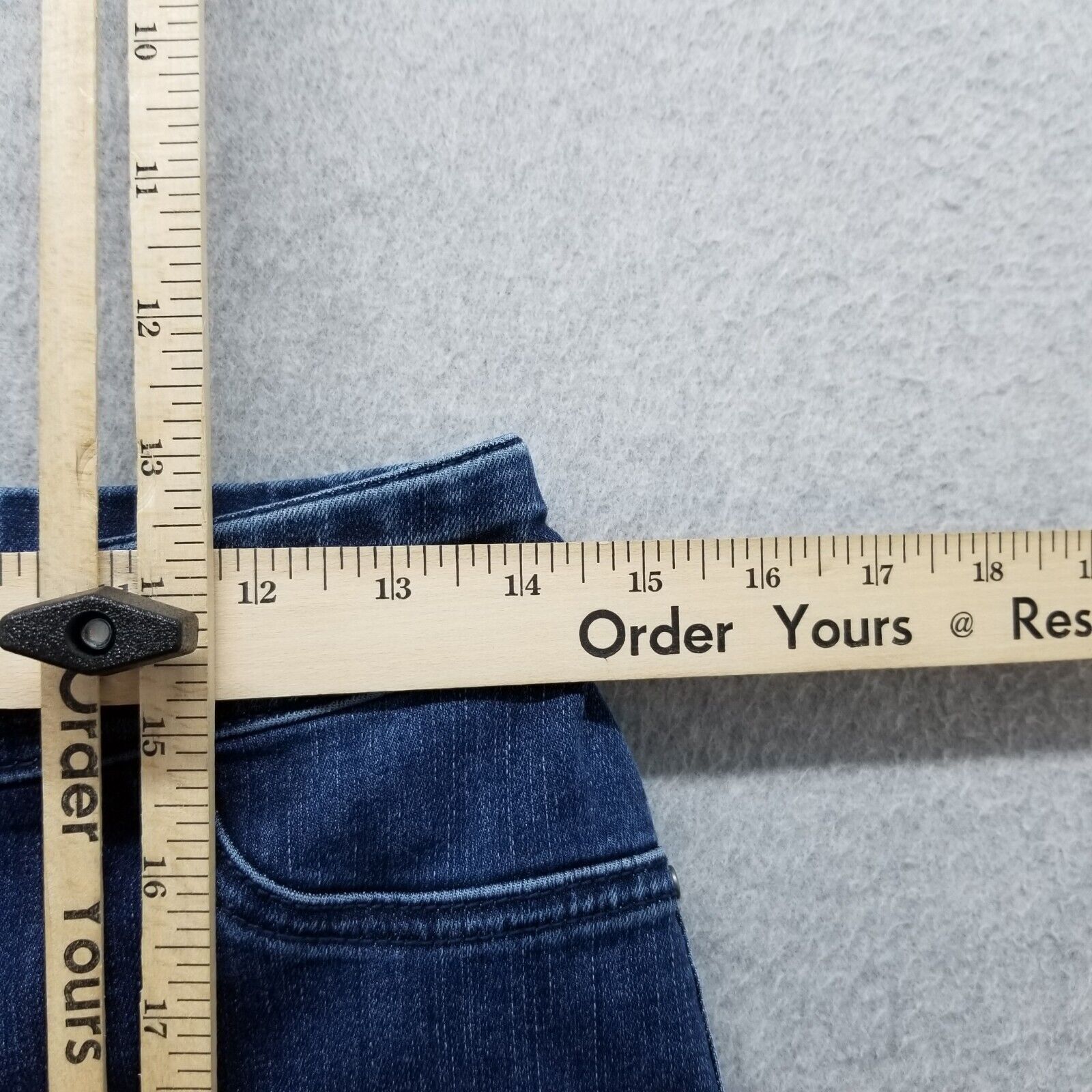 Chicos Chicos Jeans Womens 00 Blue 28x27 Stretch Ankle Size 24" / US 00 / IT 34 - 6 Thumbnail