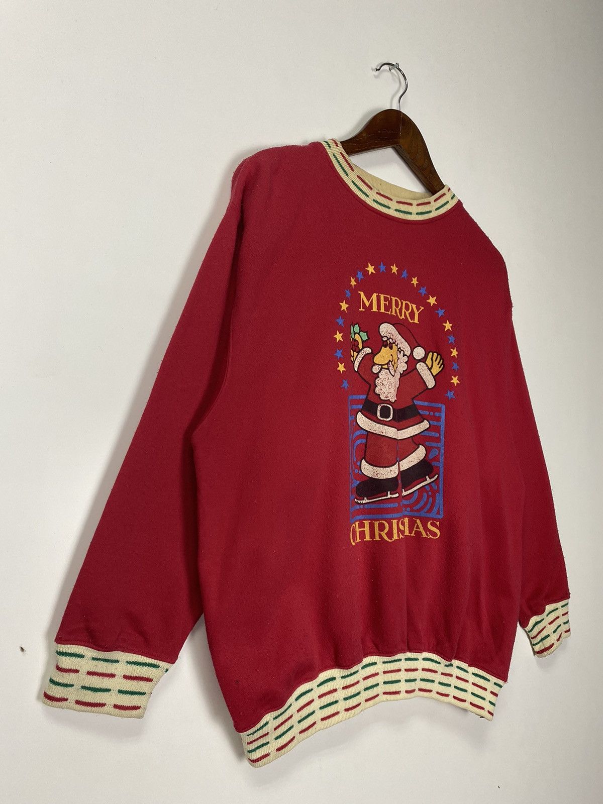 Vintage Vintage Marry Christmas Sweater Size US M / EU 48-50 / 2 - 5 Thumbnail