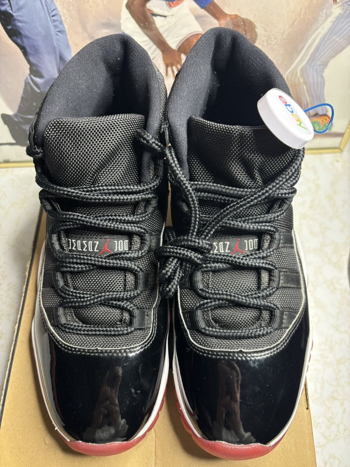 Jordan Brand Air Jordan 11 Bred 2019 Size US 8 / EU 41 - 2 Thumbnail