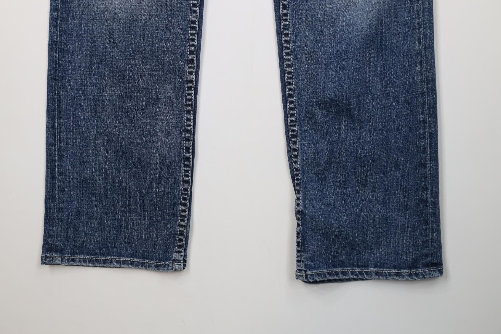 Vintage Buckle BKE Thick Stitch Tyler Straight Leg Denim Jeans Size US 36 / EU 52 - 4 Thumbnail