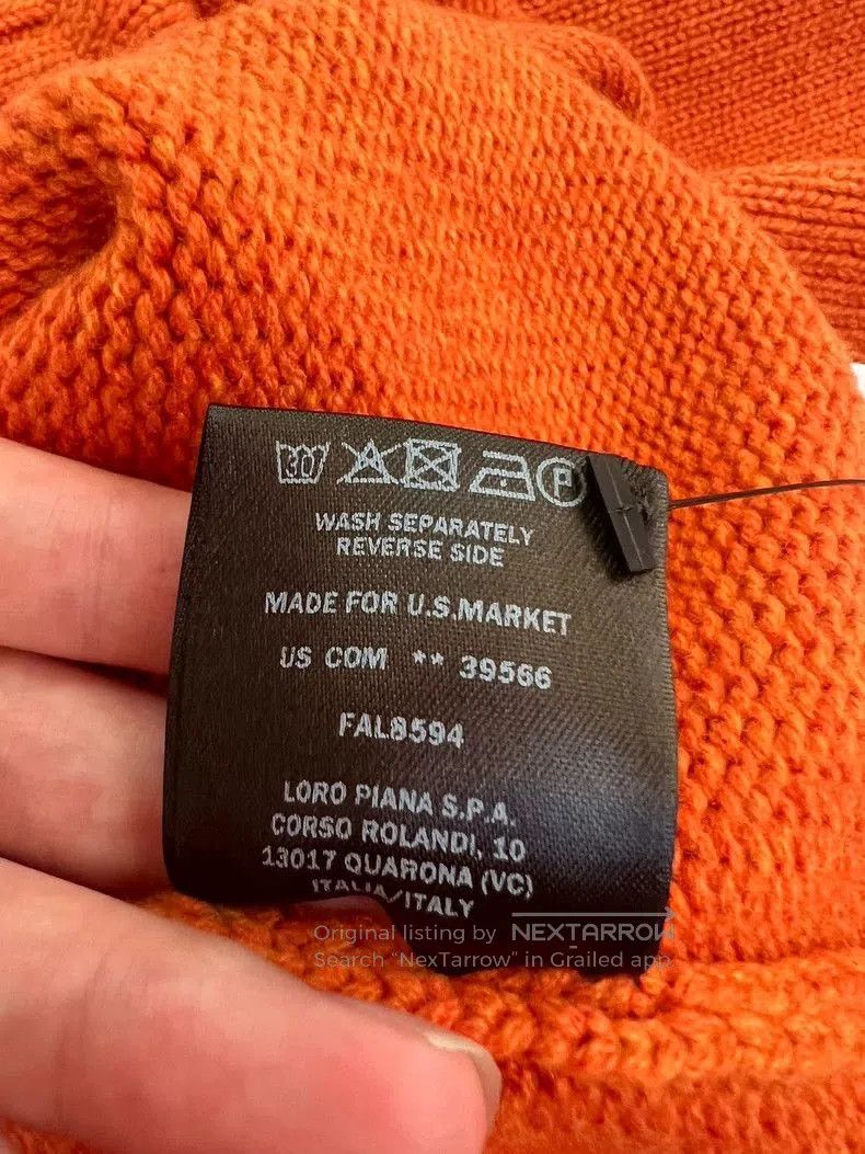 Loro Piana Loro Piana Classic Cashmere Sweater. Size US L / EU 52-54 / 3 - 7 Thumbnail