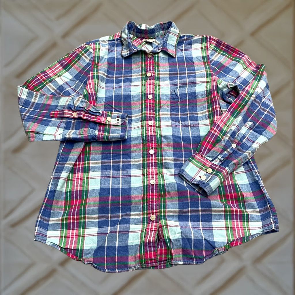 J.Crew J. Crew Button Up Shirt Womens XS Multicolor Long Sleeve Cotton Casual Top Size XS / US 0-2 / IT 36-38 - 1 Thumbnail