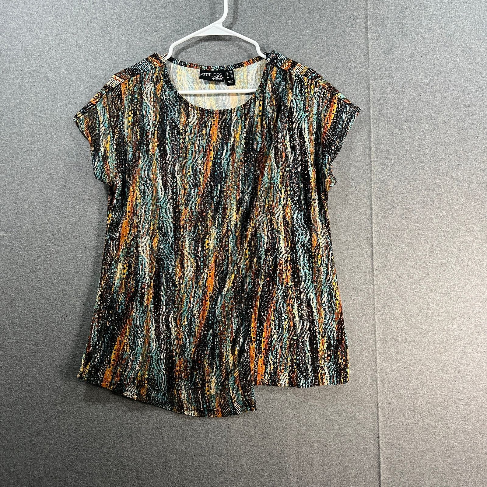 Other Attitudes by Renee Global Illusions Como Jersey Tee Size XXS / US 00 / IT 34 - 1 Thumbnail