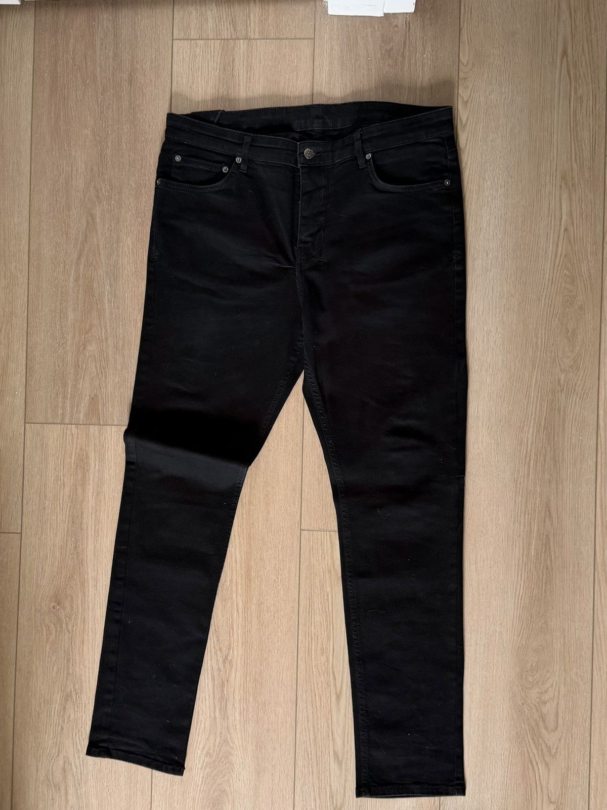 Ksubi Men's Chitch Laid Denim Jeans Black KM-74 (size: 36)