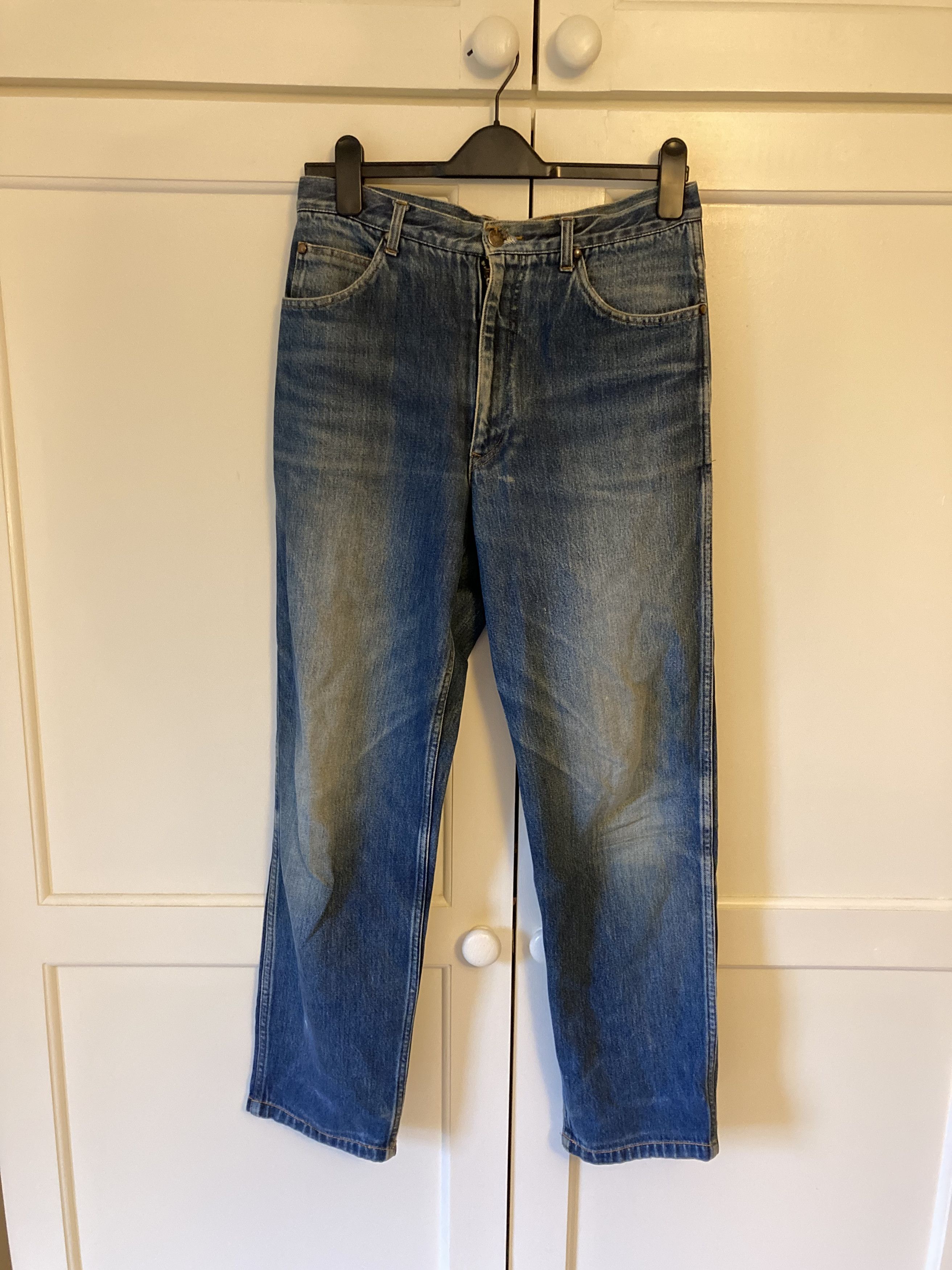 image of Comme Des Garcons x Comme Des Garcons Homme 1990S Denim Silver Tab Cdg, Men's (Size 31)