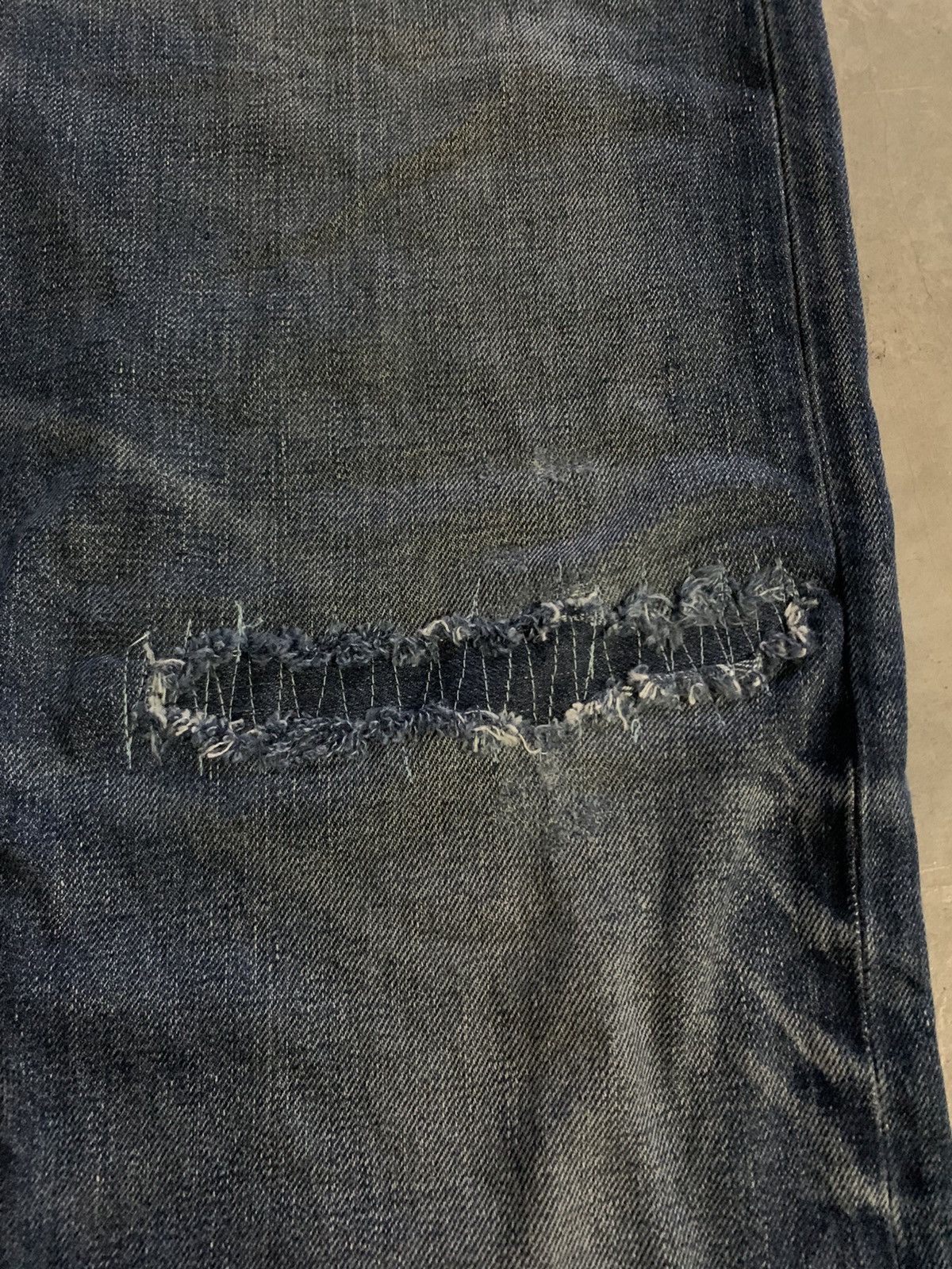 Polo Ralph Lauren × Vintage polo ralph lauren varick slim straight patchwork style jeans Size US 39 - 13 Thumbnail