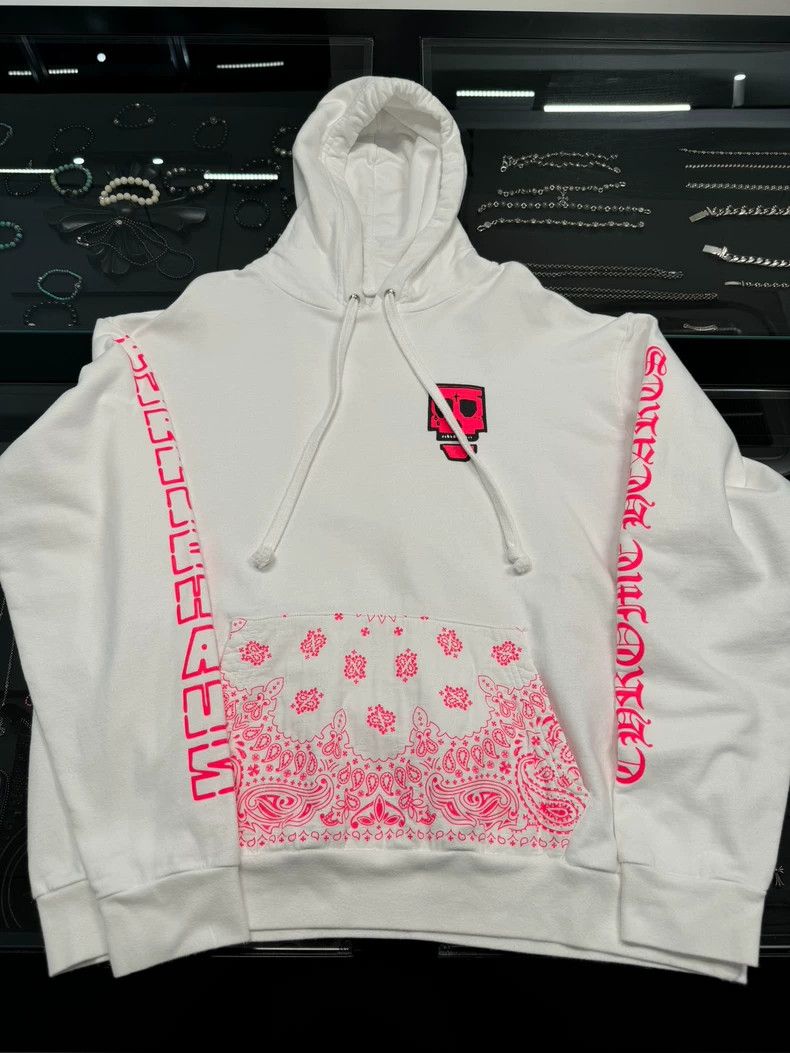 Chrome Hearts Chrome Hearts x Monkpunk Pink Hoodie-yf Size US L / EU 52-54 / 3 - 1 Thumbnail