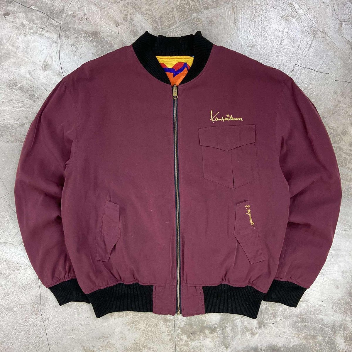 Kansai Yamamoto Tiger Bamboo Bomber Reversible Jacket Size US L / EU 52-54 / 3 - 4 Thumbnail