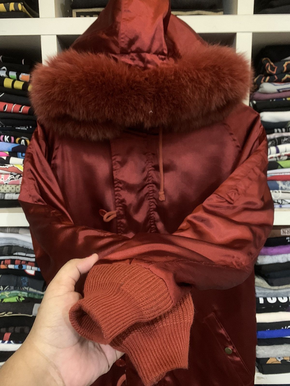 Japanese Brand Swagger Fur Hoodie Jacket Size US M / EU 48-50 / 2 - 6 Thumbnail