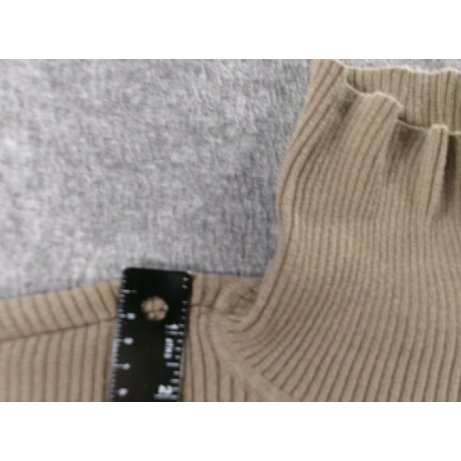 Vintage Crazy Horse Sweater Pullover Womens XL Brown Turtleneck Long Sleeve Knit Classic Size XL / US 12-14 / IT 48-50 - 4 Thumbnail