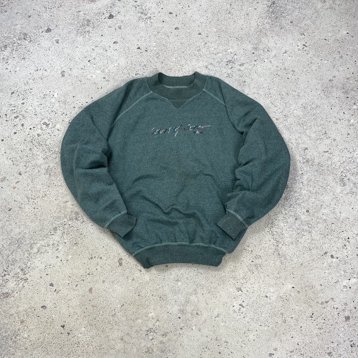 Oversize Sweatshirt Adidas Vintage Logo 90s 00s Rare Hype