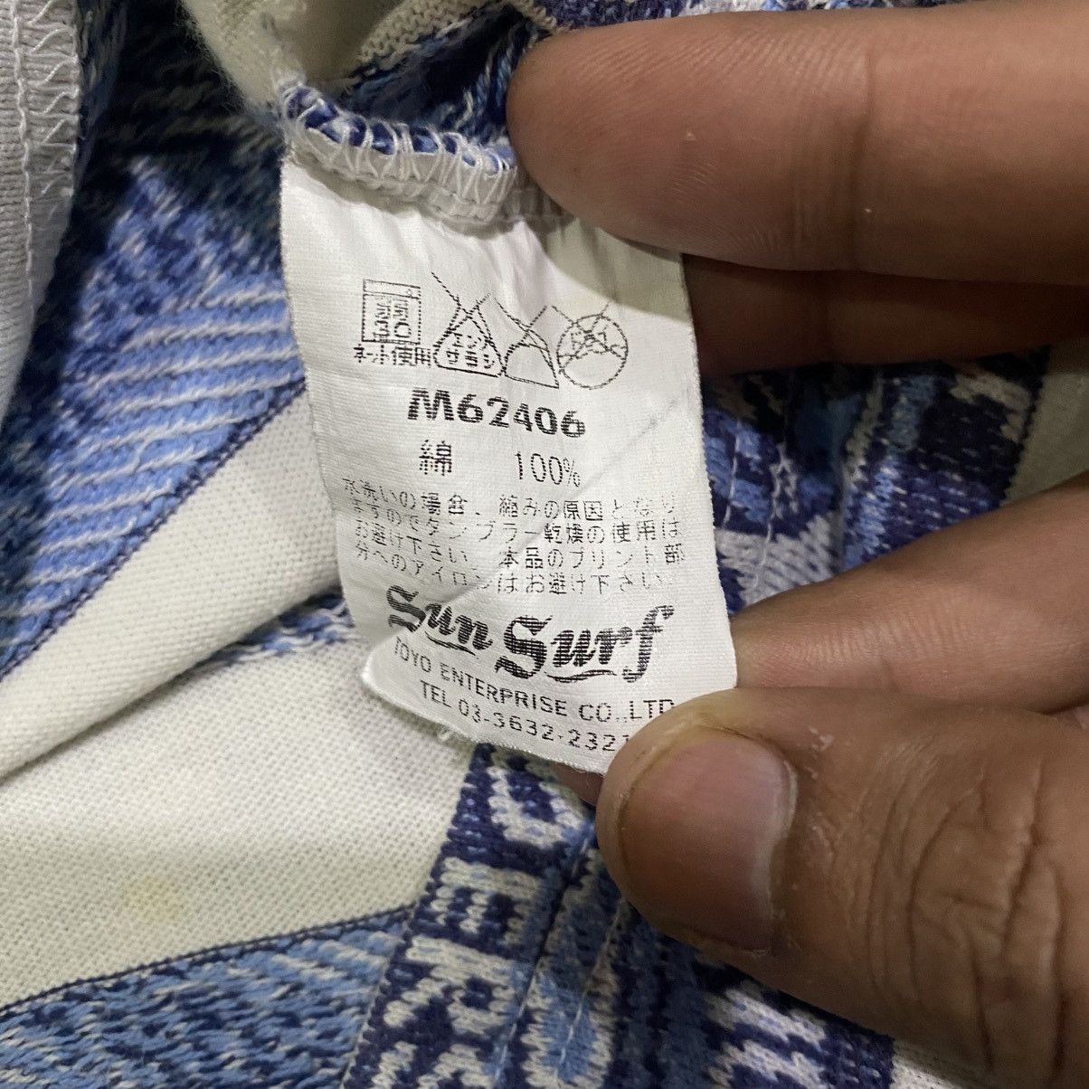 Sun Surf Sun Surf Toyo Enterprise Co.Ltd Over Print Long Sleeve Tee Size US M / EU 48-50 / 2 - 15 Thumbnail
