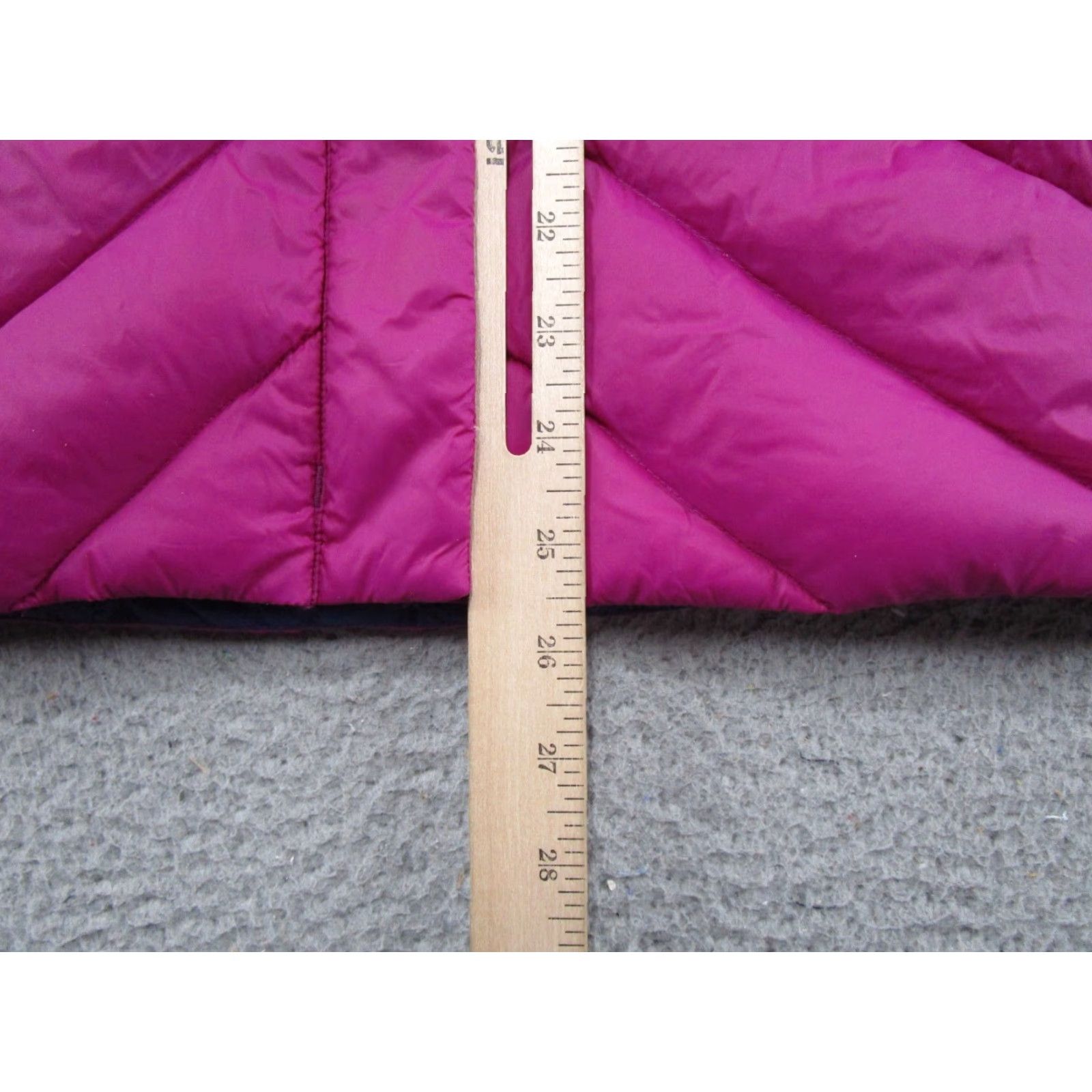 Lands' End VINTAGE Lands' End Down Filled Puffer Jacket Womens XS Pink Outdoor Casual Winter Fall Regular Zip Size XS / US 0-2 / IT 36-38 - 6 Thumbnail