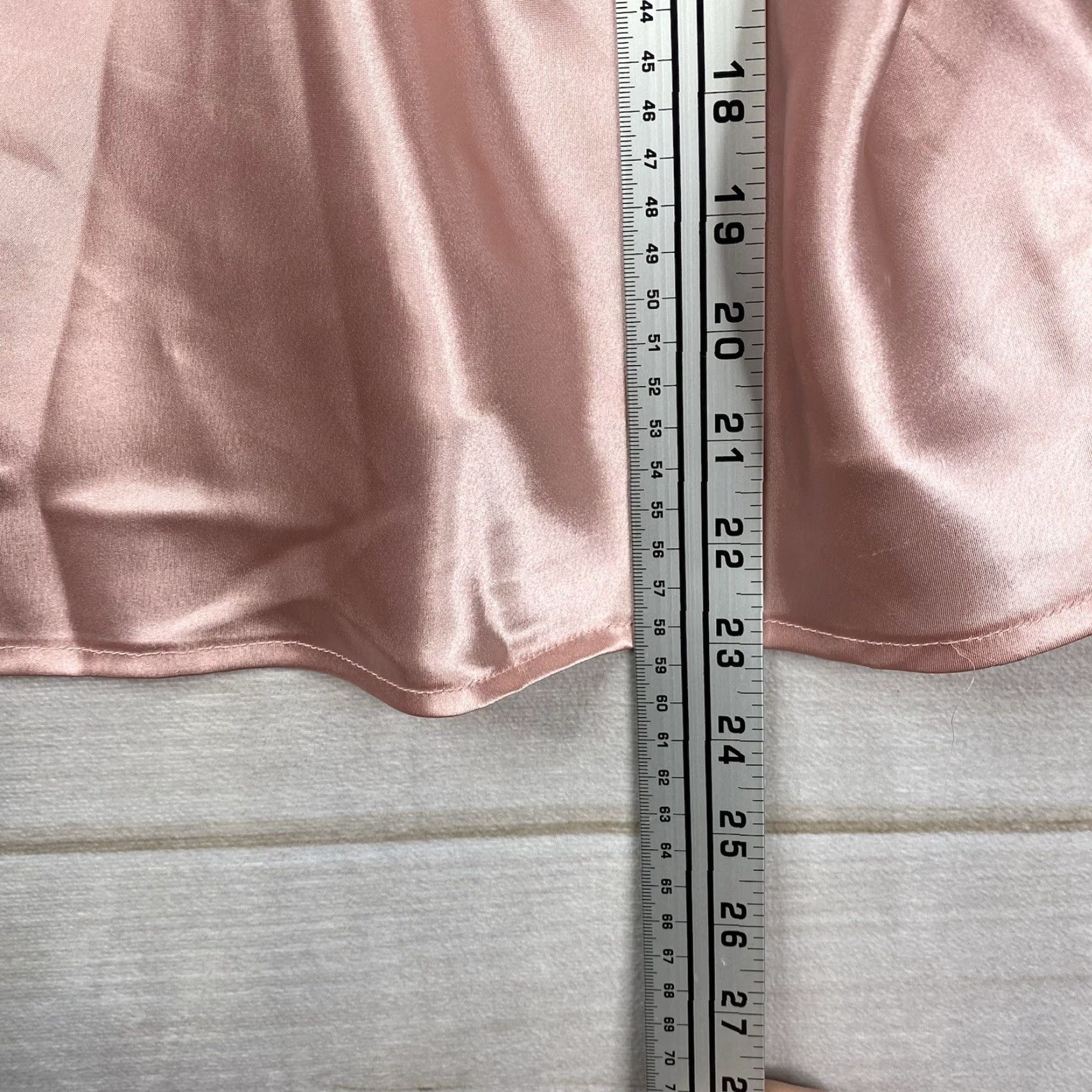 Vintage VTG Kathryn Camisole Pink Satin Crochet Trim Lingerie Adjustable V Neck M Womens Shirt Size ONE SIZE - 4 Thumbnail