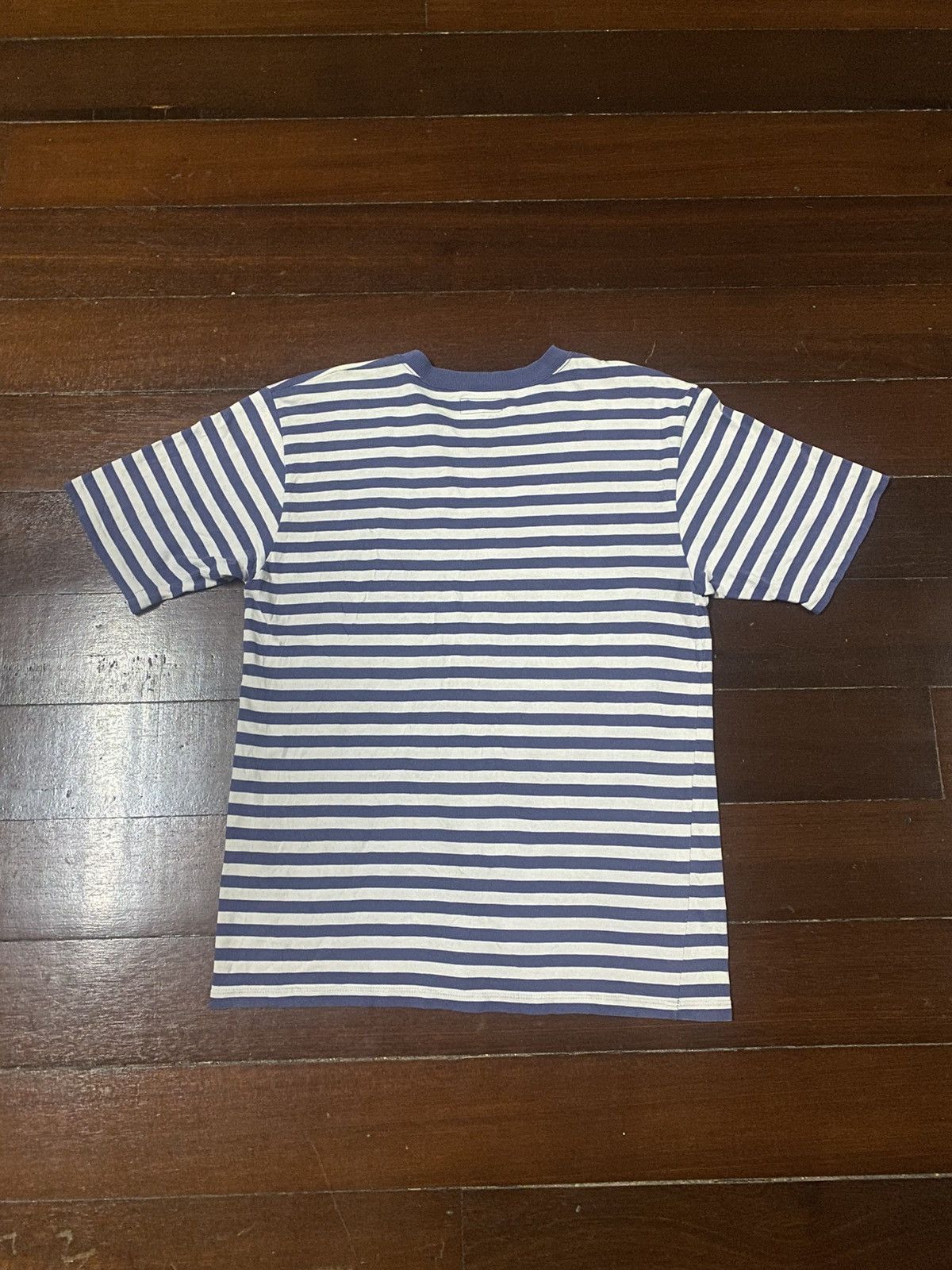 agnes b. Vintage Agnes B Homme Paris Casual Classics Striped Tee Size US M / EU 48-50 / 2 - 6 Thumbnail