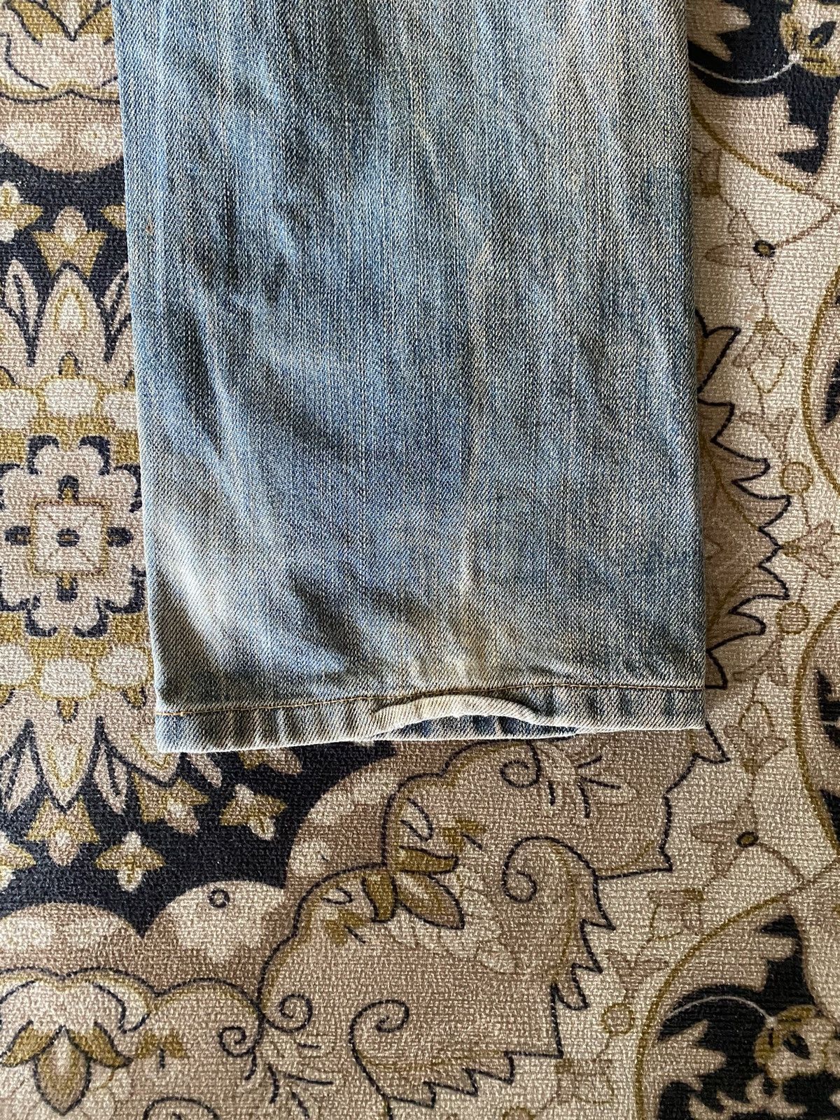 Japanese Brand Vintage Japanese Brand Back Number Distressed Denim Size US 28 / EU 44 - 7 Thumbnail