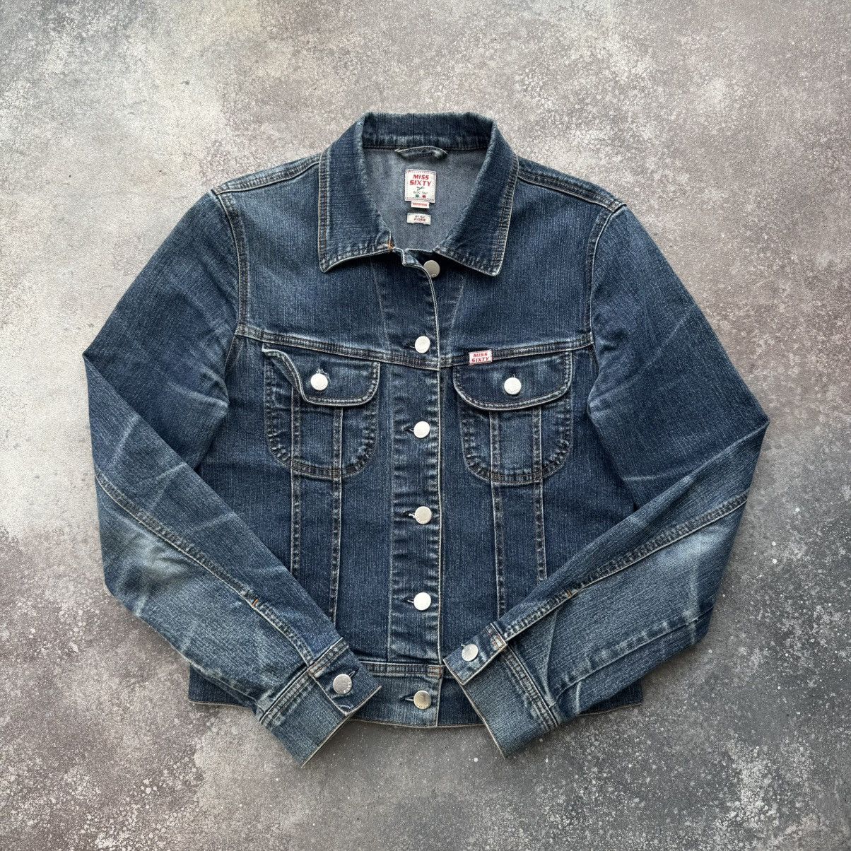 Miss Sixty × Vintage Miss Sixty Vintage Iconic Y2K Denim Jacket Size M / US 6-8 / IT 42-44 - 10 Thumbnail