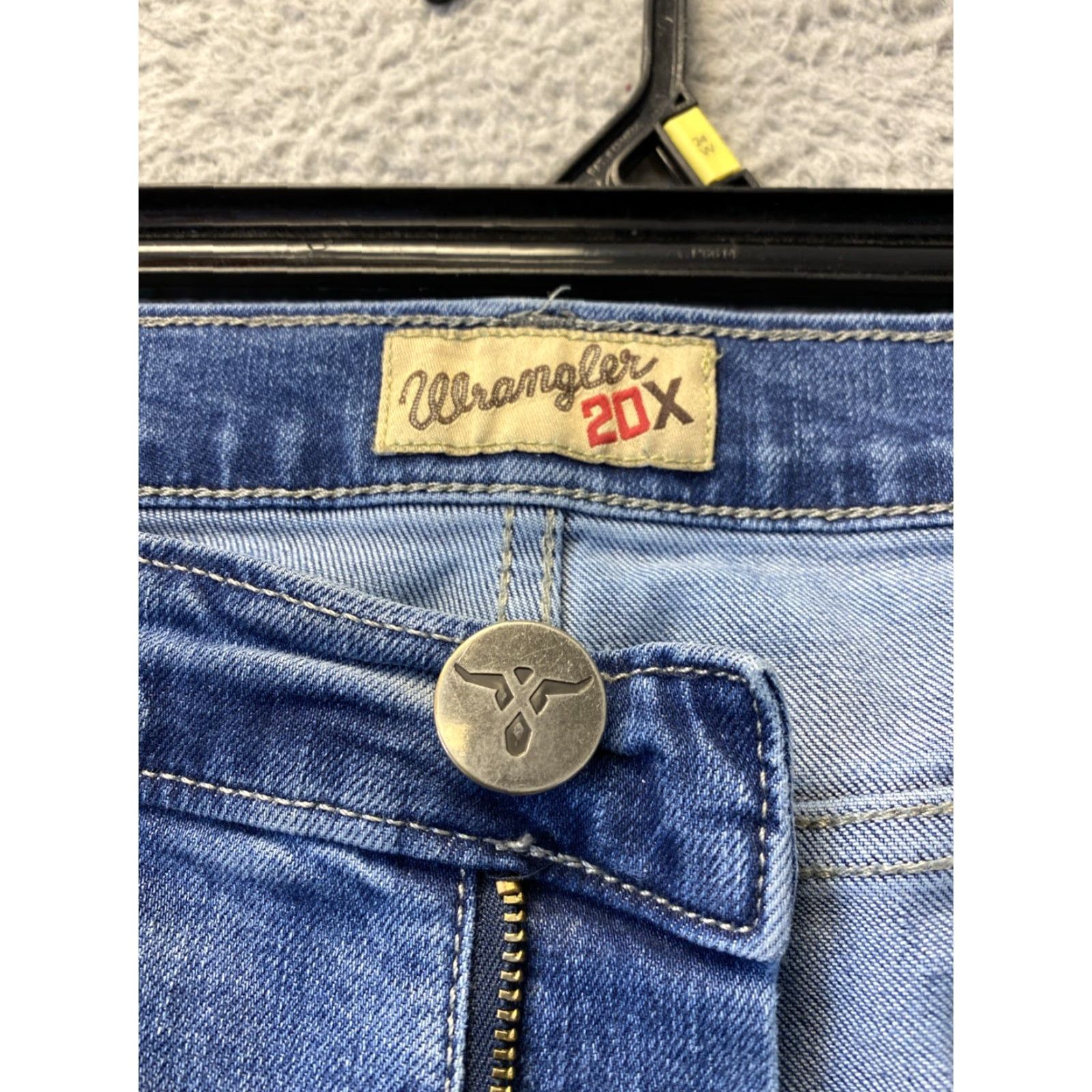 Wrangler Wrangler 20X Extreme Flex Jeans Men Slim Fit Blue 38 Waist 34 Inseam Size US 38 / EU 54 - 3 Thumbnail