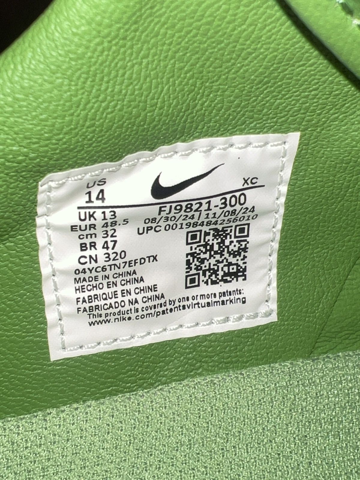 Bode × Nike Bode Nike Astrograbber Chlorophyll Size US 14 / EU 47 - 6 Thumbnail