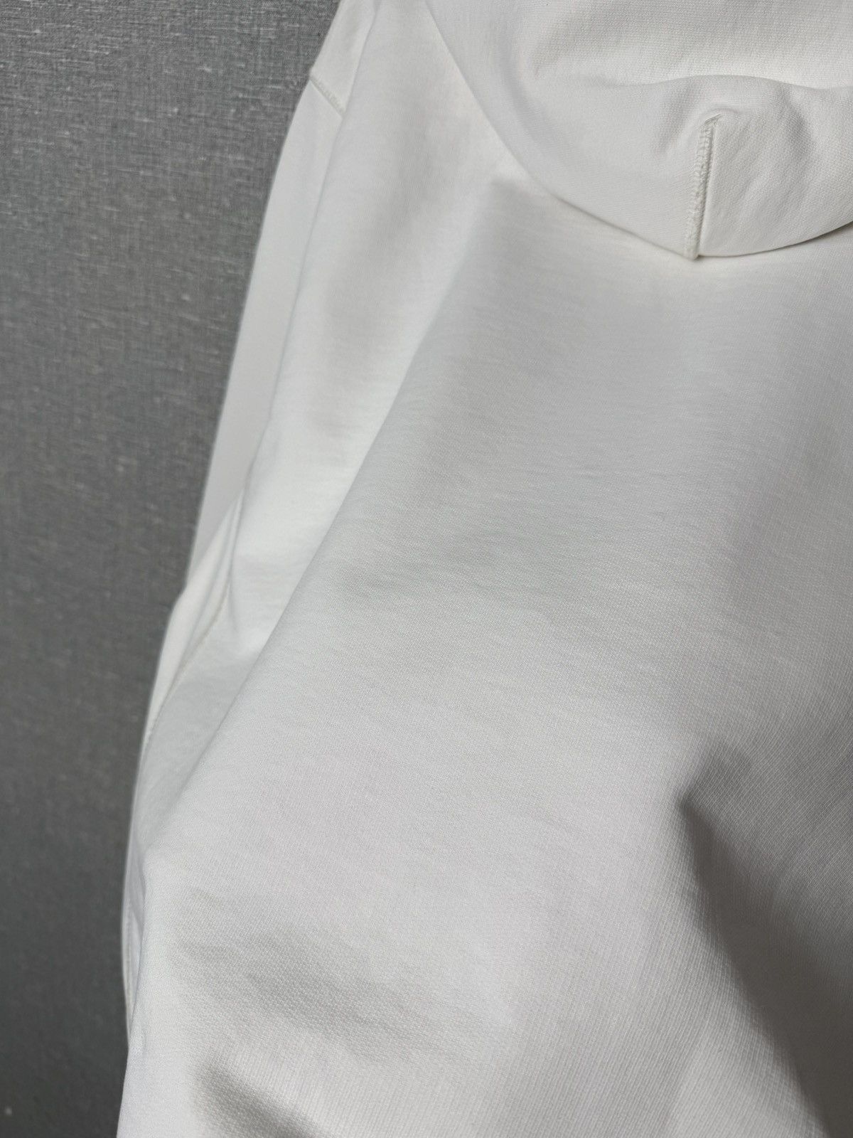 Helmut Lang Helmut Lang Thick White Hoodie Mirrored Web Logo Size XL Size US XL / EU 56 / 4 - 16 Thumbnail