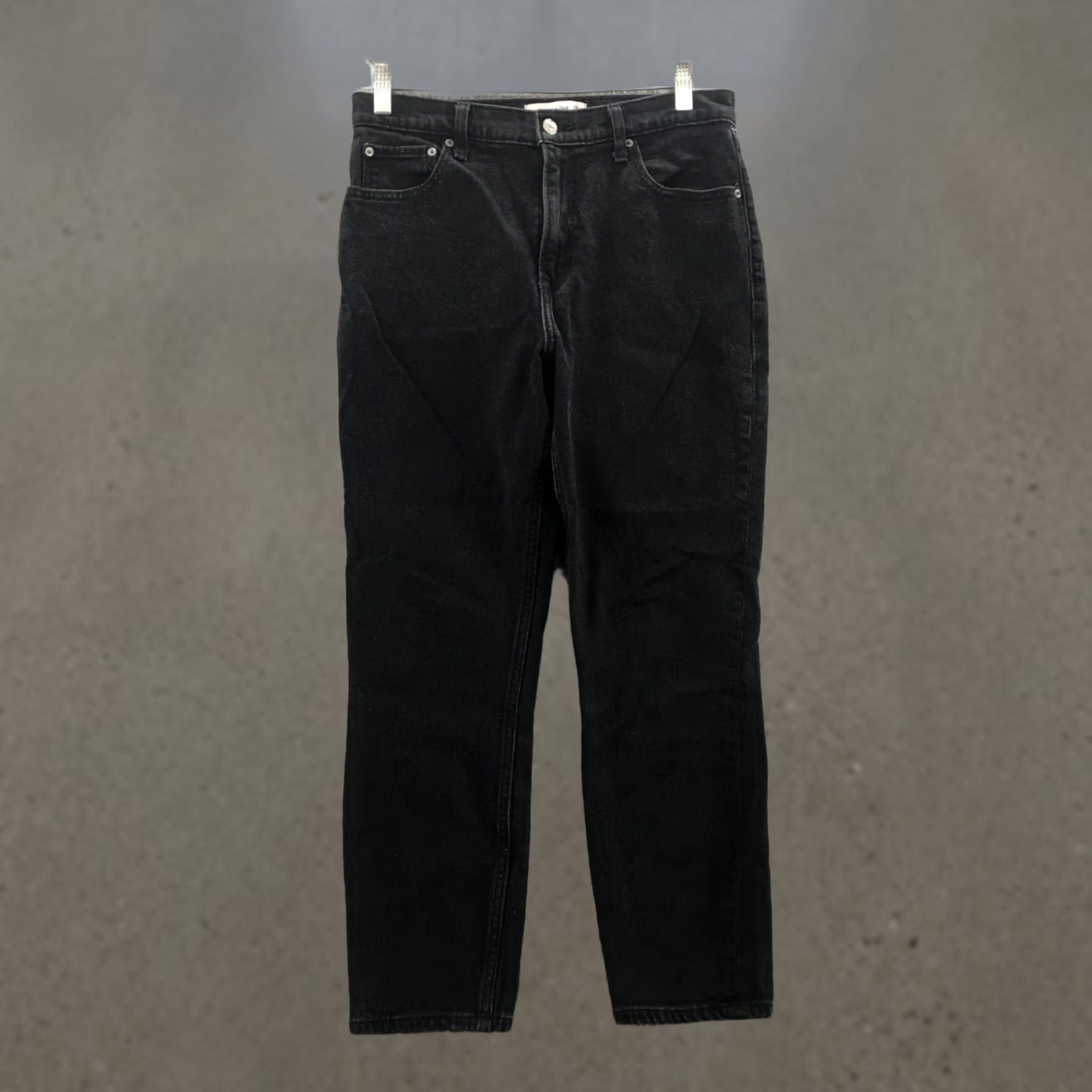 Abercrombie & Fitch Abercrombie & Fitch Skinny Jeans Womens High Rise Black Denim 30x25 Size 28" / US 6 / IT 42 - 1 Thumbnail