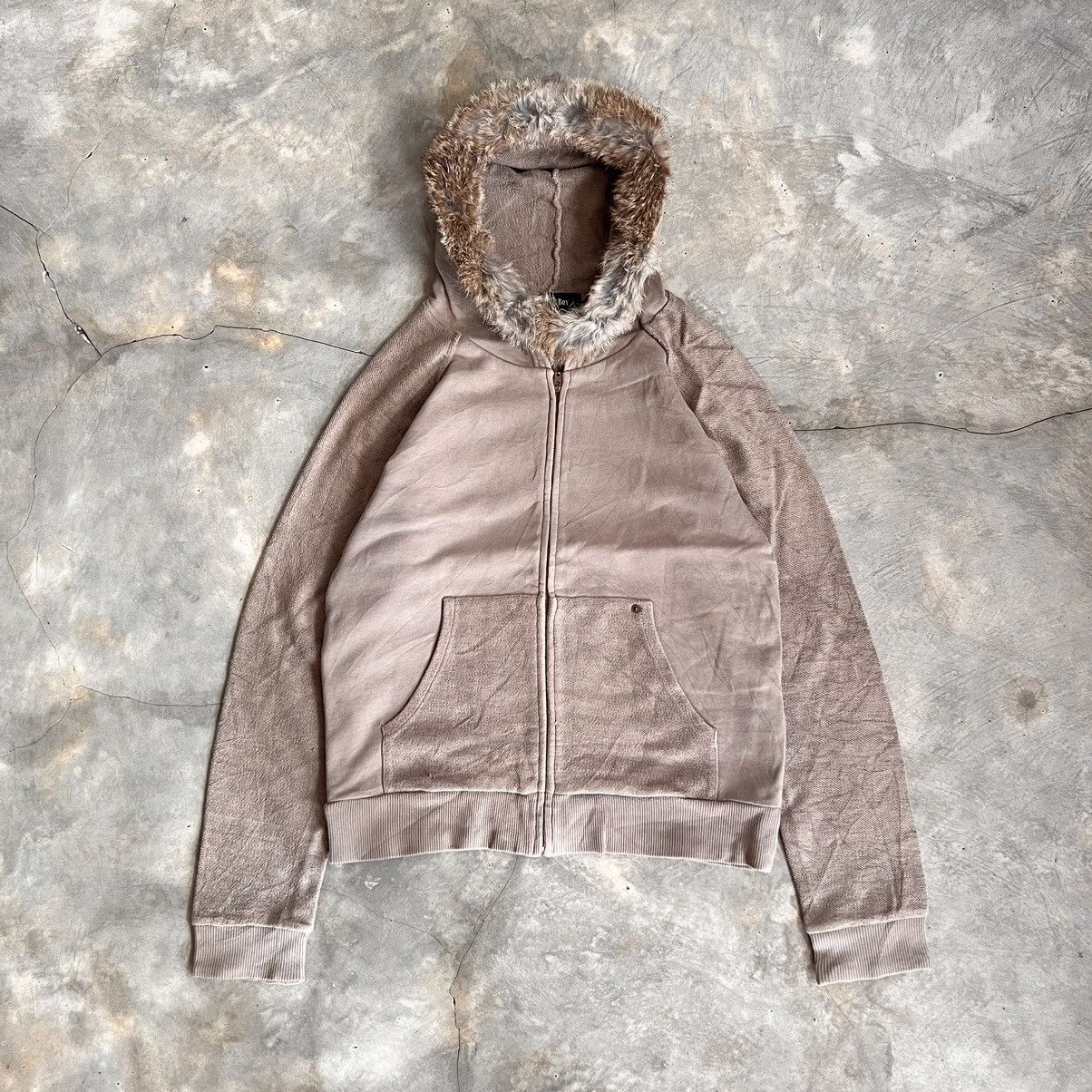 Obelisk East Boy Kmrii Style Fur Zip Up Hoodie Size US M / EU 48-50 / 2 - 1 Thumbnail