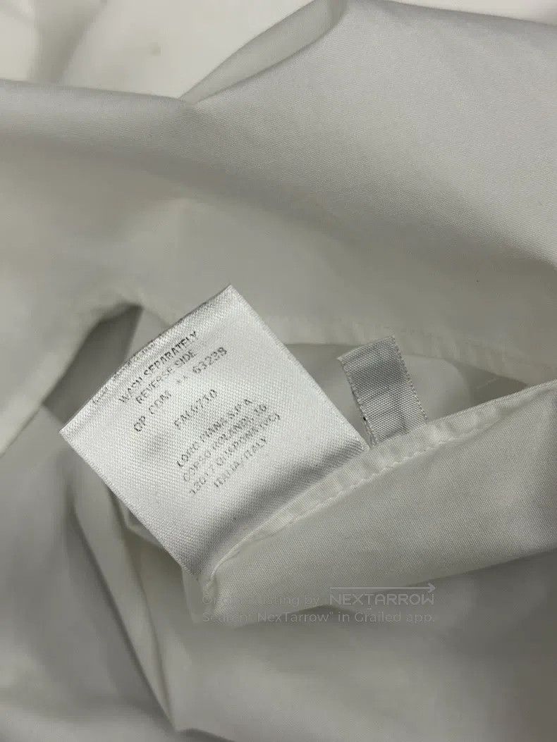 Loro Piana Loro Piana White Long Sleeve Shirt Size XS / US 0-2 / IT 36-38 - 6 Thumbnail