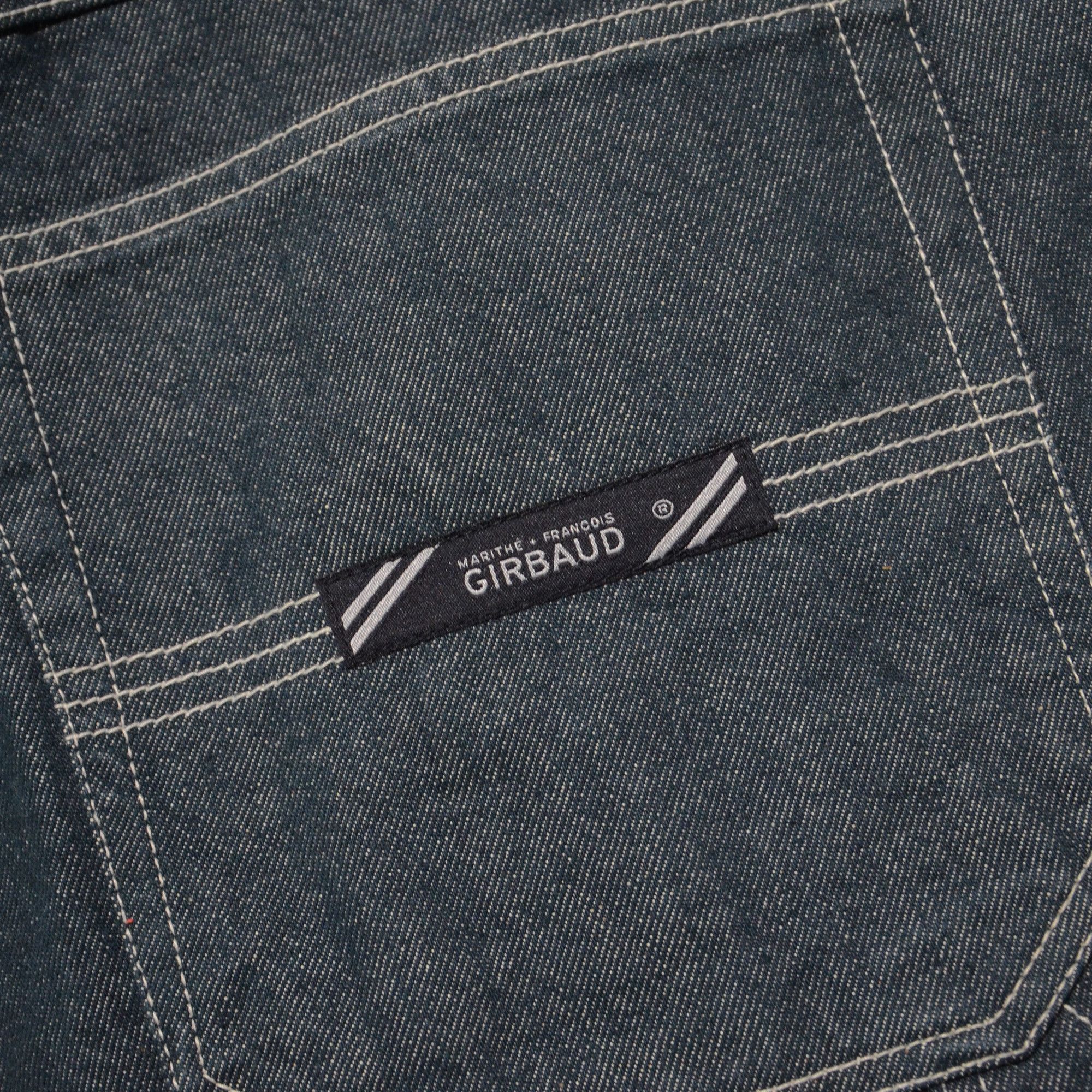 Marithe + Francois Girbaud M+FG Jorts Raw Denim Special Rare Design 2006 Carft Size US 32 / EU 48 - 4 Thumbnail