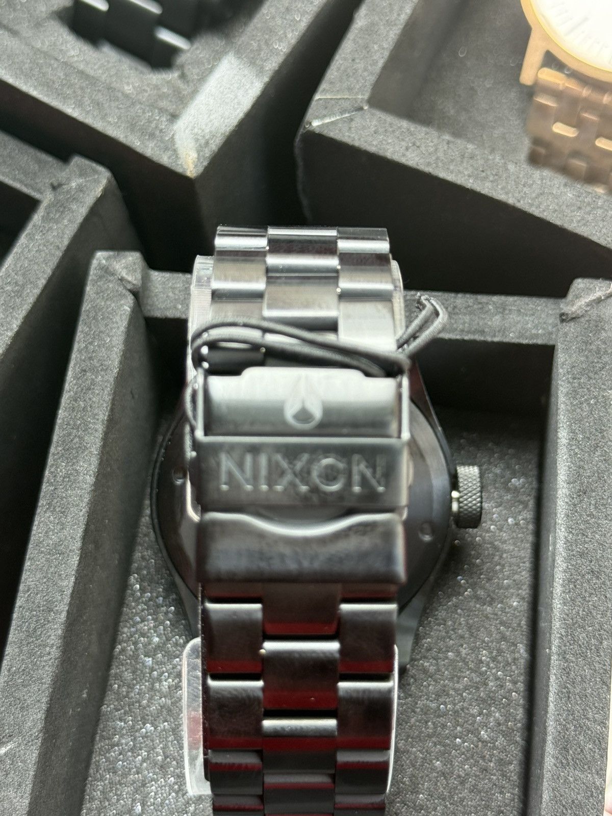 Nixon Nixon Safari All Black / White Watch Size ONE SIZE - 3 Thumbnail