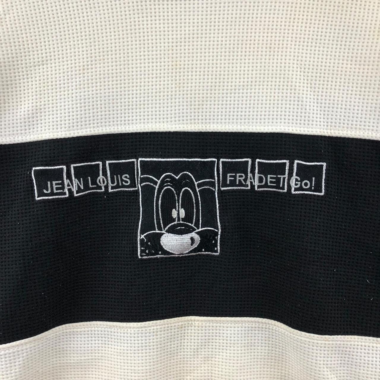 Vintage Vintage JEAN LOUIS FRADET Paris Dog Cartoon Sweatshirt Size L / US 10 / IT 46 - 5 Thumbnail