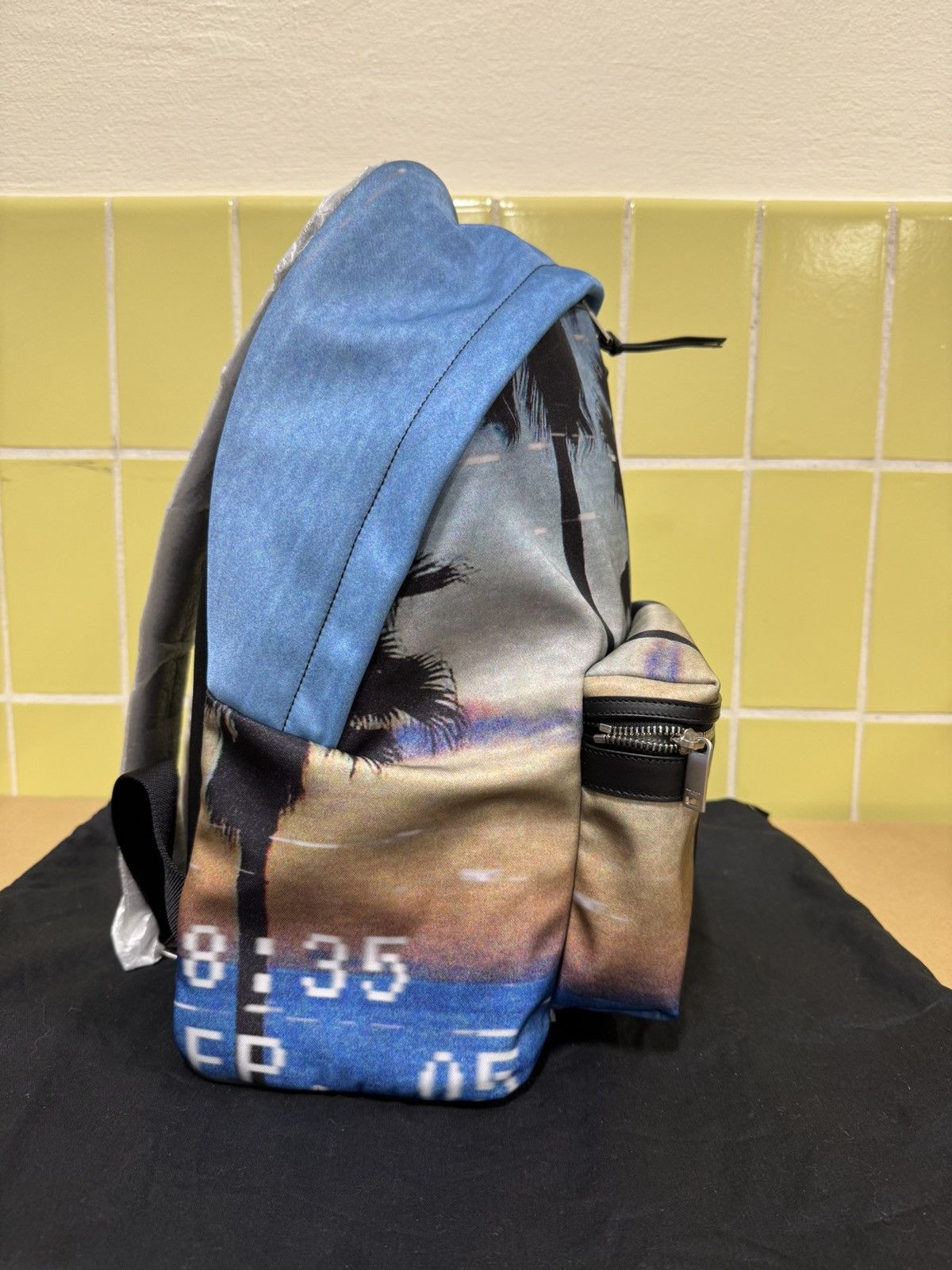 Saint Laurent Paris Saint Laurent Printed City Backpack NEW 1200$ Size ONE SIZE - 4 Thumbnail