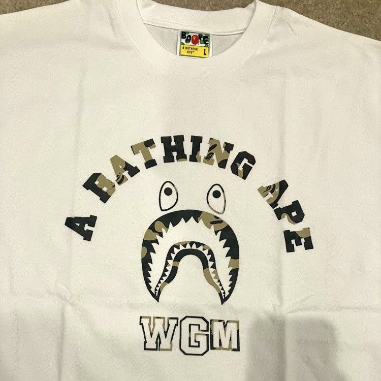 Bape A Bathing Ape Wgm T-Shirt Size US L / EU 52-54 / 3 - 2 Thumbnail