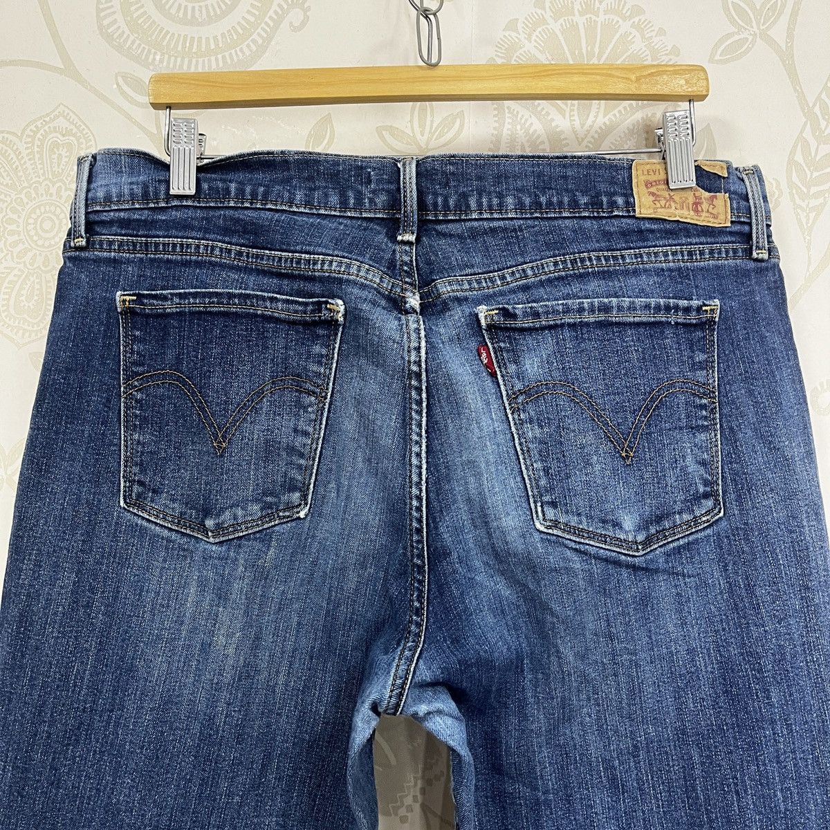 Levi's Levis 505 Straight Cut Distressed Waterless Denim Tears Art Size US 36 / EU 52 - 22 Thumbnail