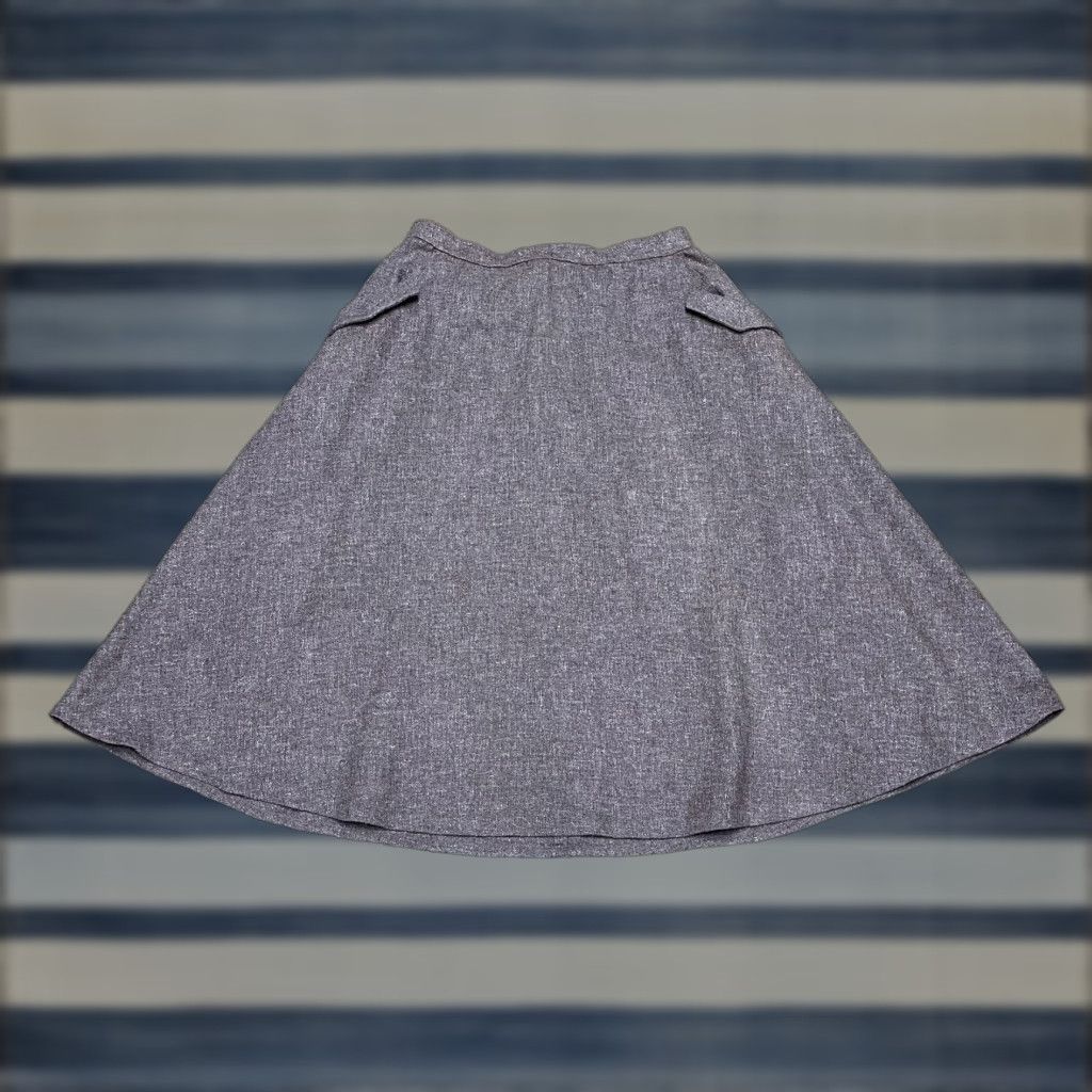 Anne Klein VTG Anne Klein Red Skirt Long Sz 10 60’s 70’s Full Skirt Women’s Cotton Blend New Wave Casual Size 36" / US 14 / IT 50 - 1 Thumbnail
