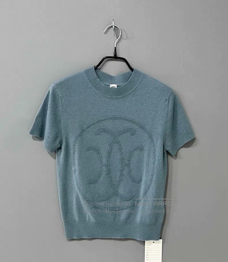 Hermes Hermes Jacquard Logo Cashmere Knit Size XS / US 0-2 / IT 36-38 - 1 Thumbnail