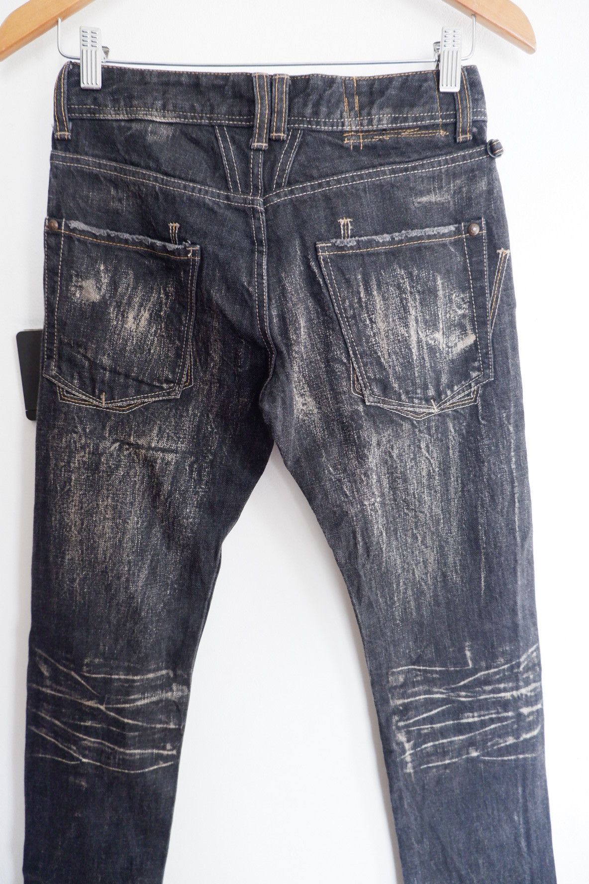 Marithe + Francois Girbaud Vintage Le Jean De Marithe Francois Girbaud Flared Jeans Size US 28 / EU 44 - 7 Thumbnail