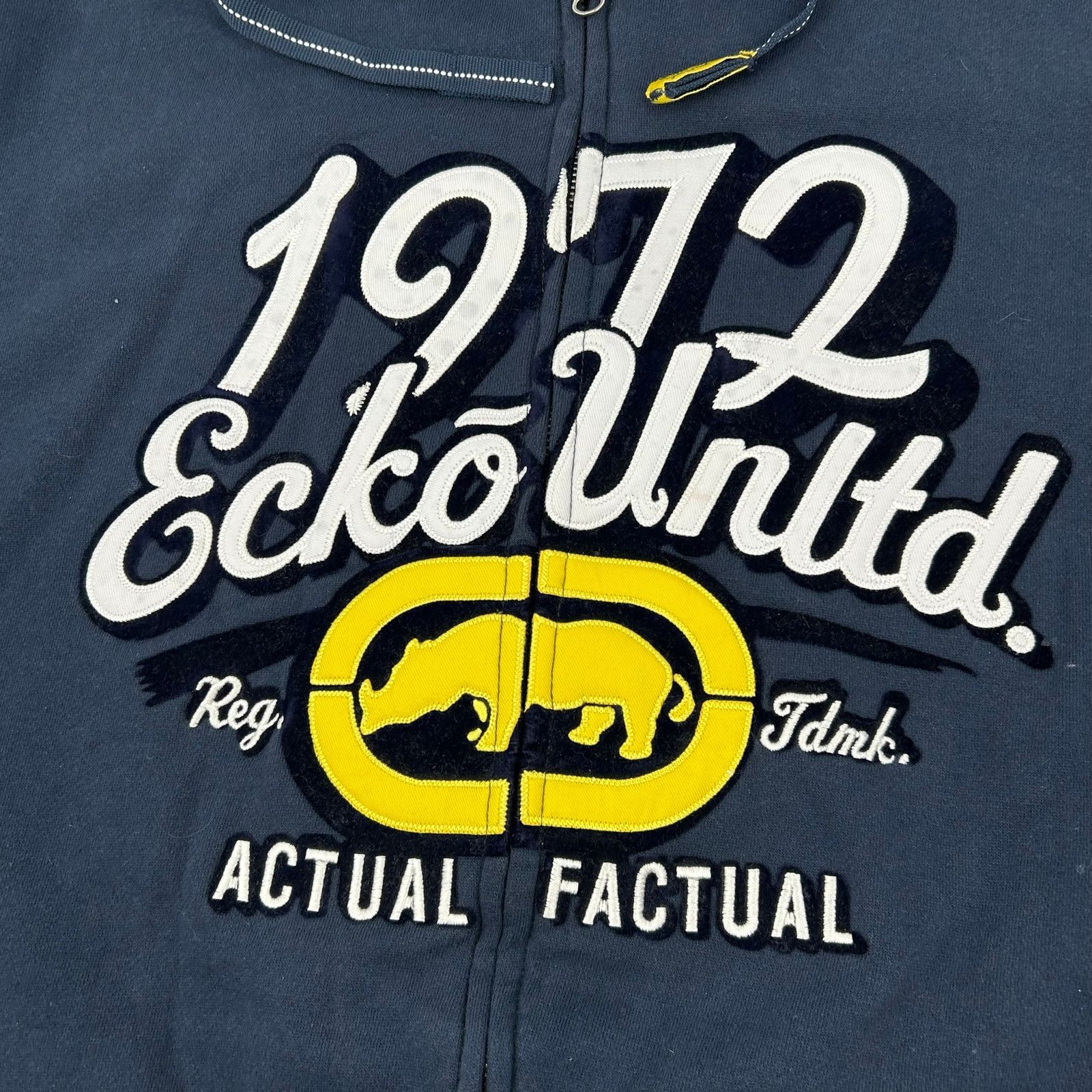 Ecko Unltd. Vintage y2k Cyber skater Ecko Unltd. zip hoodie sweatshirt Size US XXL / EU 58 / 5 - 2 Thumbnail