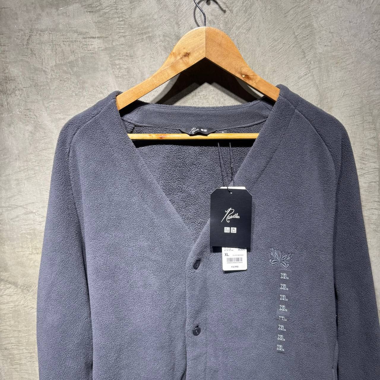 Needles × Uniqlo Needles X Uniqlo Fleece Cardigan Size US XXL / EU 58 / 5 - 2 Thumbnail