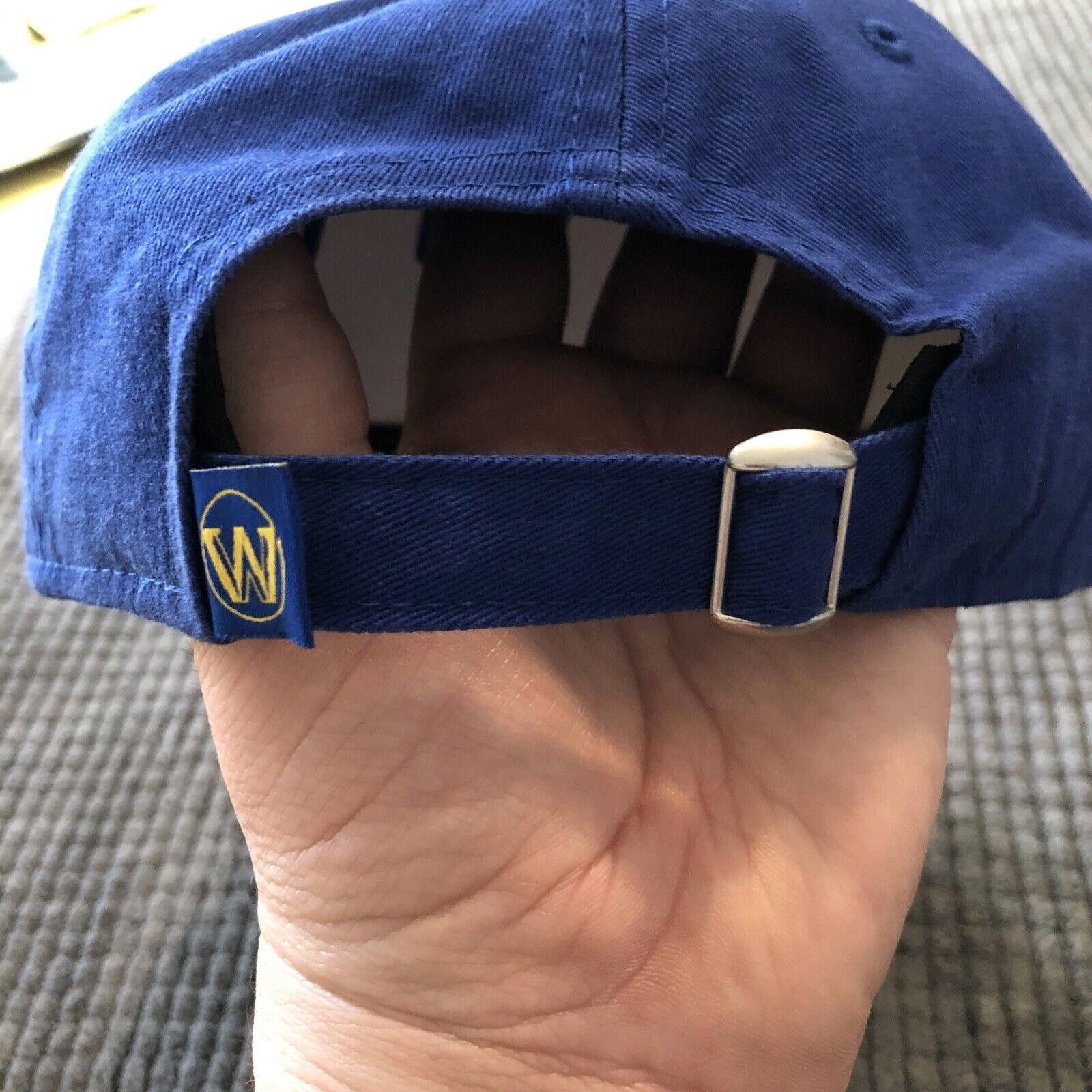 New Era Golden State Warriors NBA New Era 9Twenty Core Classic Blue Size ONE SIZE - 3 Thumbnail