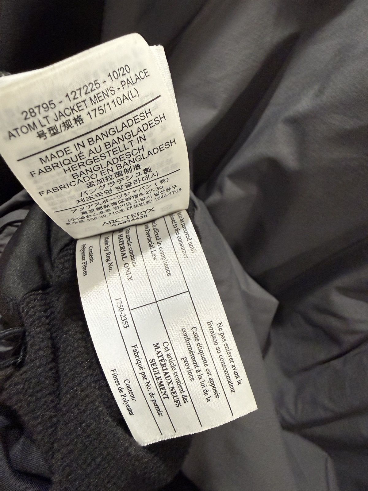 Arc'teryx × Palace Arc’teryx × PALACE Atom LT Jacket Size US L / EU 52-54 / 3 - 7 Thumbnail