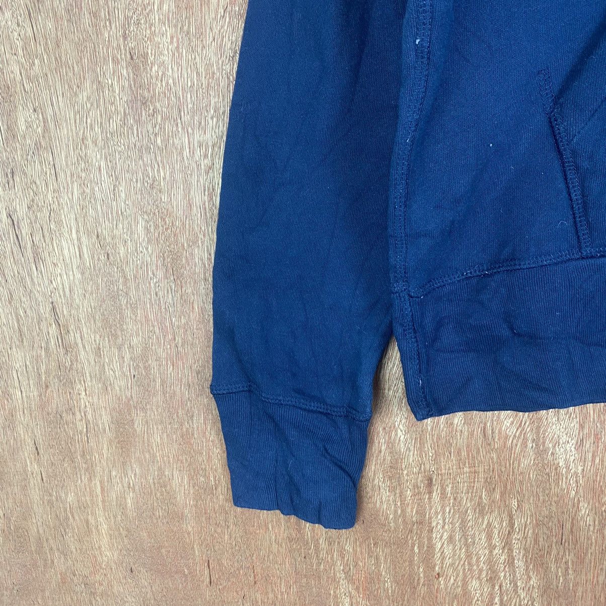 Global Work × Japanese Brand Global Work "NOISE" Sweatshirt Hoodie Blue #K01591 Size US M / EU 48-50 / 2 - 6 Thumbnail
