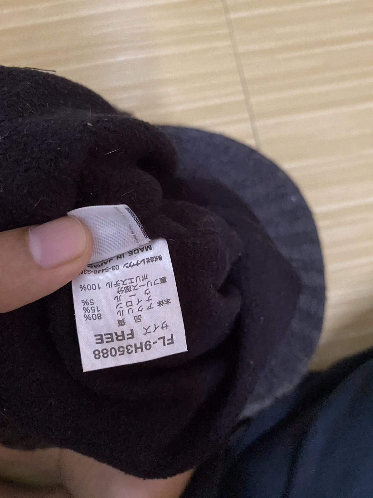 Fila × Vintage Vintage Fila Visor Beanie Hat Size ONE SIZE - 6 Thumbnail