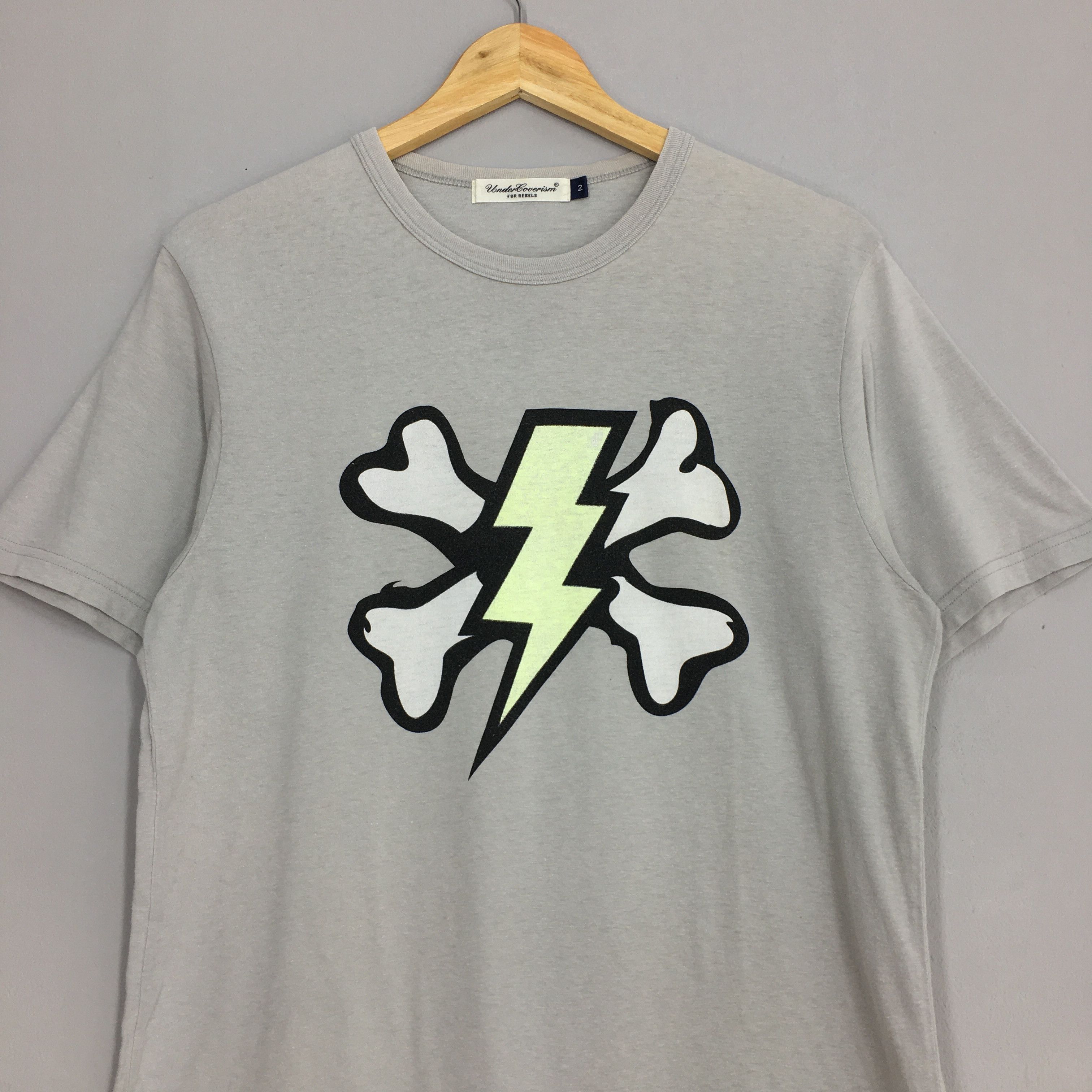 Japanese Brand × Undercover Undercover Thunder Bones Undercoverism Rebels Tshirt Medium Size US M / EU 48-50 / 2 - 2 Thumbnail