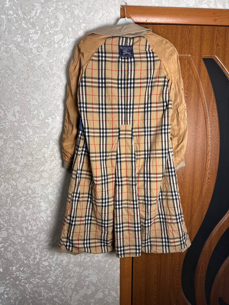 Burberry Vintage 1990s Burberrys Nova Check Trench Coat Size 48 REG Size US M / EU 48-50 / 2 - 16 Thumbnail