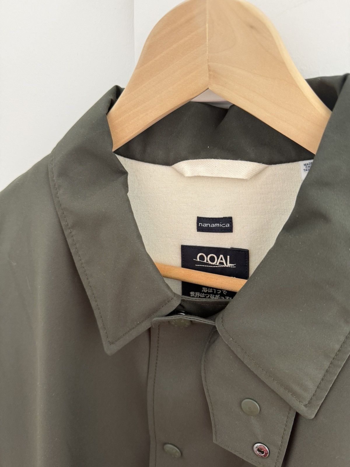 Nanamica Coach jacket wool lined Size US XL / EU 56 / 4 - 2 Thumbnail